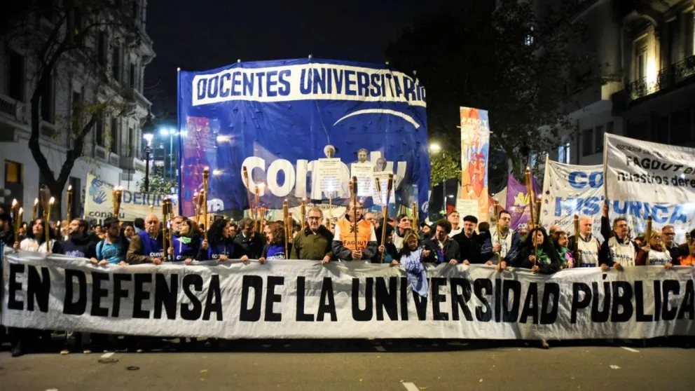 El Consejo Interuniversitario negó un acuerdo con el Gobierno y ratificó su participación en la marcha del 23 de abril