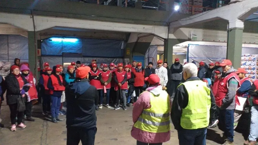 El sindicato de la Fruta realizamedidas de fuerza en todos los galpones de empaque