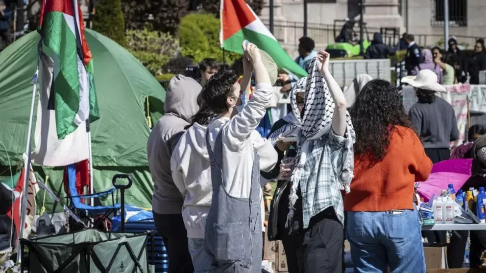 Tensión en las universidades de EEUU: detuvieron a cientos de estudiantes en protestas propalestinas