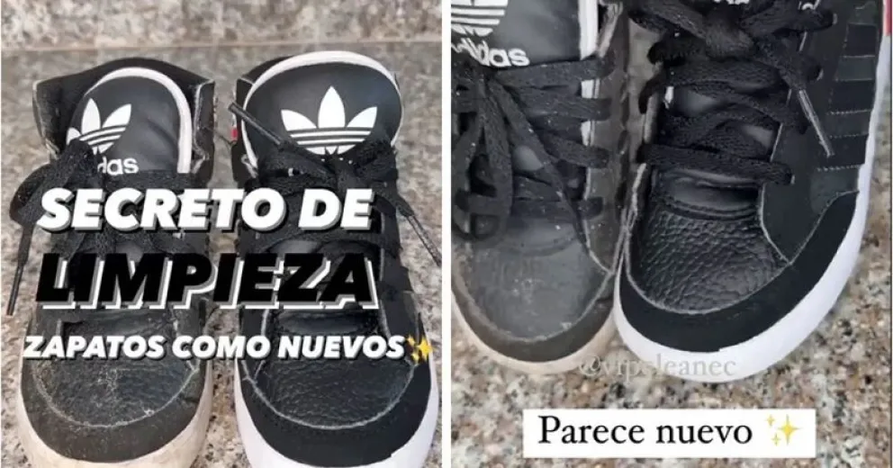 El truco casero que renueva tus zapatillas en cuestión de minutos