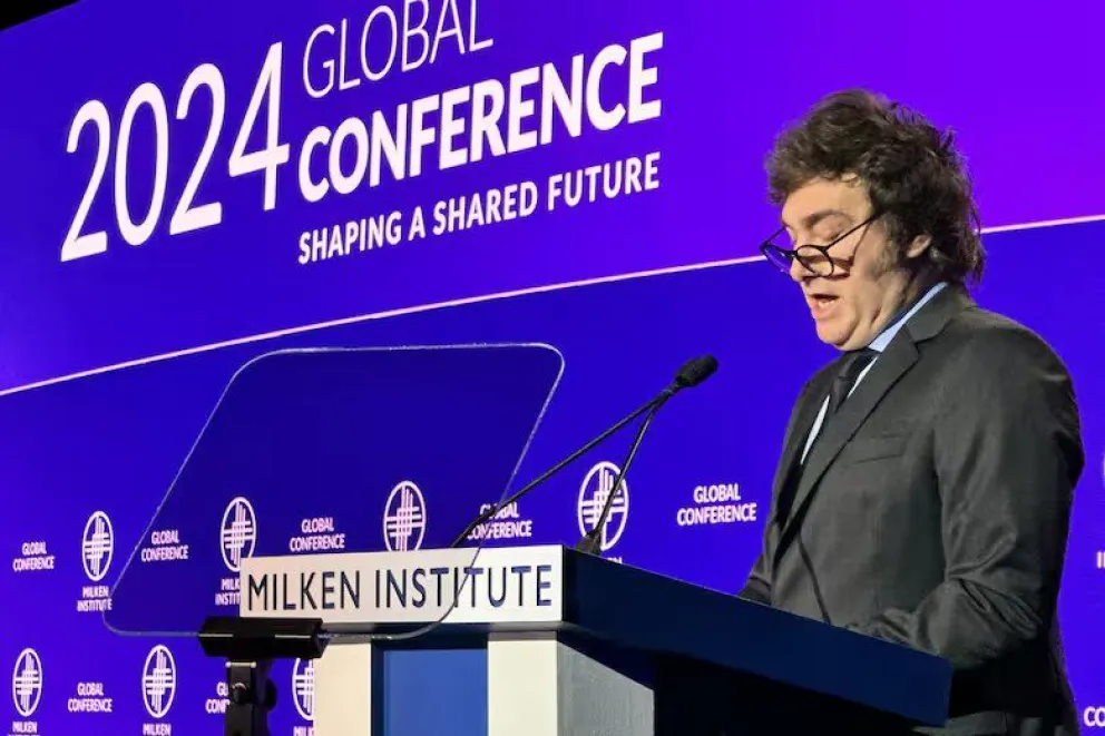 Milei expuso en Los Ángeles: “Argentina tiene todas las condiciones para ser la nueva Meca de Occidente”