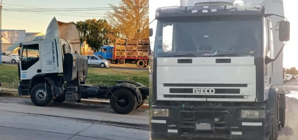 Secuestraron un camión de dudosa procedencia
