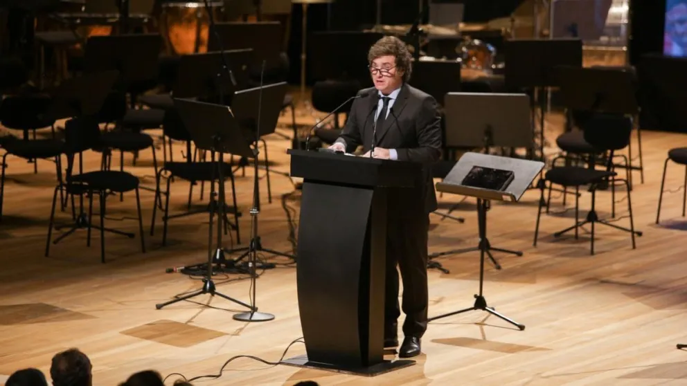 Acto por Día del Holocausto: Javier Milei rindió homenaje a las víctimas y criticó a Irán