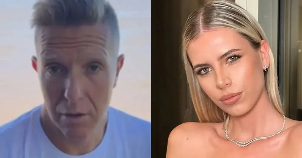 El descuido de Alejandro Fantino con su bebé recién nacido que enfureció a su esposa