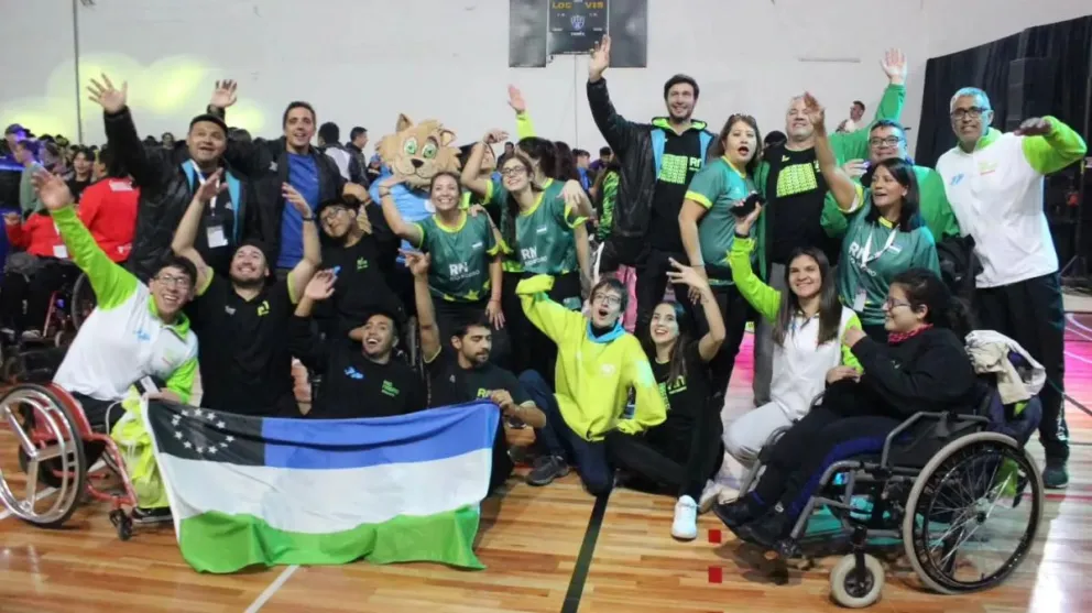 Río Negro logró 63 medallas en los juegos Para Araucanía 2024