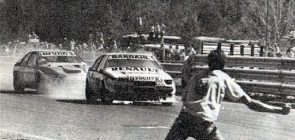 El recuerdo más emblemático del flaco Traverso fue en Roca: ganó con la coupé Fuego en llamas 