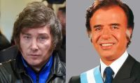 Homenaje: Milei colocará un busto de Carlos Menem en la Casa Rosada