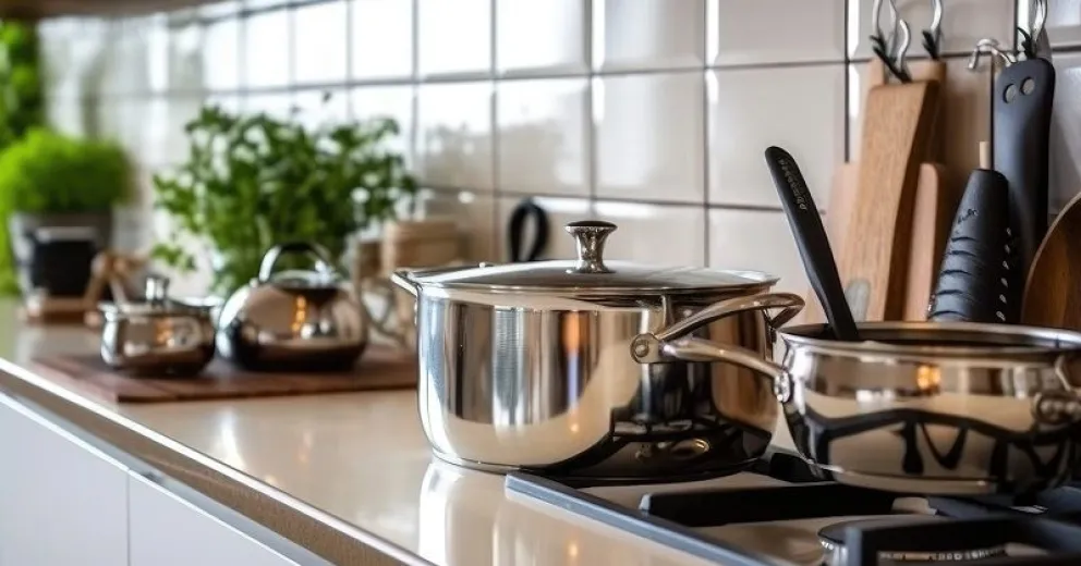 El trucazo casero para rejuvenecer tus ollas y sartenes de acero inoxidable