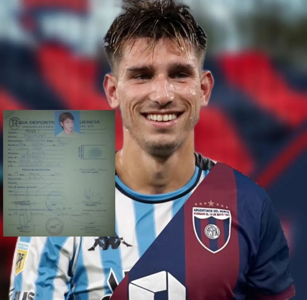 AFA reconoció a Argentinos del Norte los derechos de formación de Facundo Mura