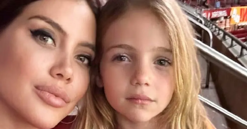El llamativo peinado de la hija de Wanda Nara que causó sensación en las redes