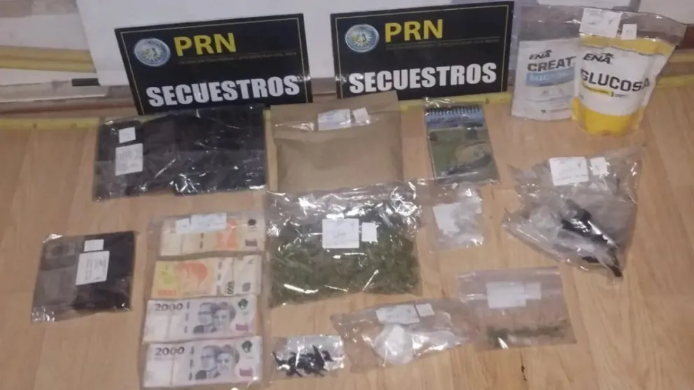 Golpe al narcotráfico: tres sujetos resultaron imputados por comercialización de drogas
