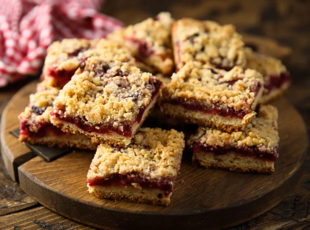 Súper fácil: cómo hacer cuadrados de arándanos