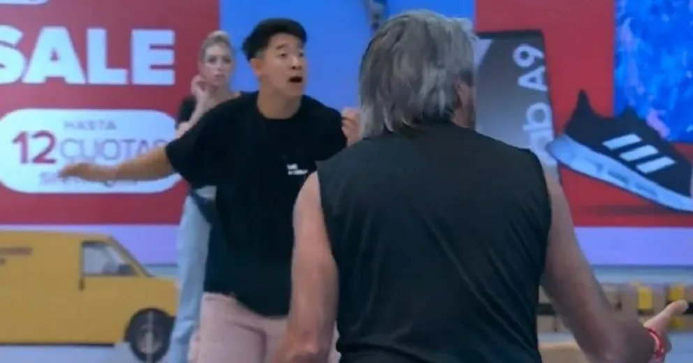 Martín Ku se peleó a los gritos con sus compañeros y Gran Hermano tuvo que interferir