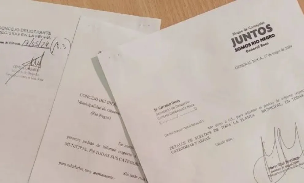 Elevaron un pedido de informe para conocer los sueldos de trabajadores, intendenta y funcionarios
