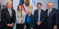  Argentina y Estados Unidos firmaron un acuerdo estratégico para afianzar la alianza entre ambos países