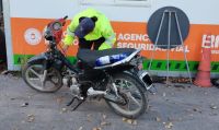 El Cuerpo de Seguridad Vial recuperó en Roca una motocicleta robada