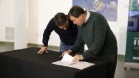 Provincia firmó un convenio para dotar a Cipolletti de nuevas luminarias 