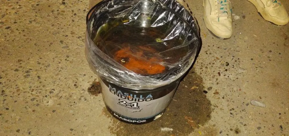 Los atraparon en ruta 22 con combustible robado