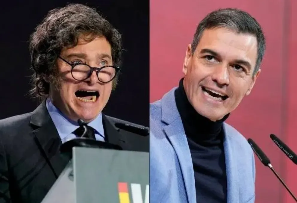 Pedro Sánchez apuntó nuevamente contra Milei: "Las motosierras son amenazas"