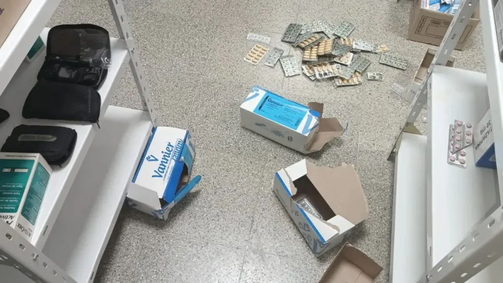 Inseguridad: robaron y vandalizaron la farmacia del hospital de Roca