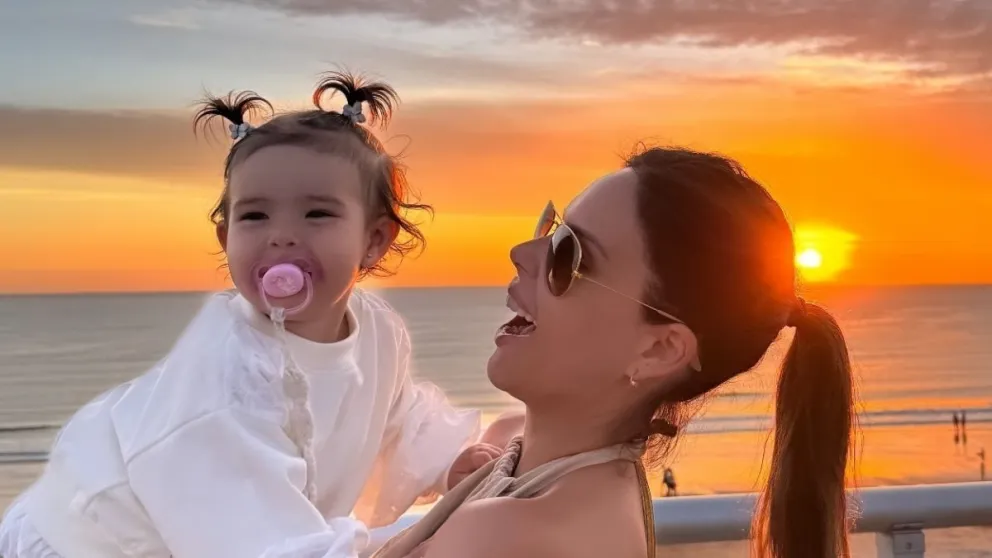 Sarah, la hija de Barby Franco, sorprende con su extravagante look