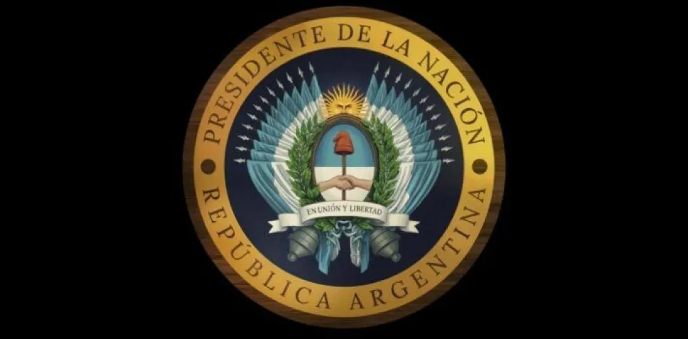 El Gobierno presentó el nuevo logo del Presidente de la Nación