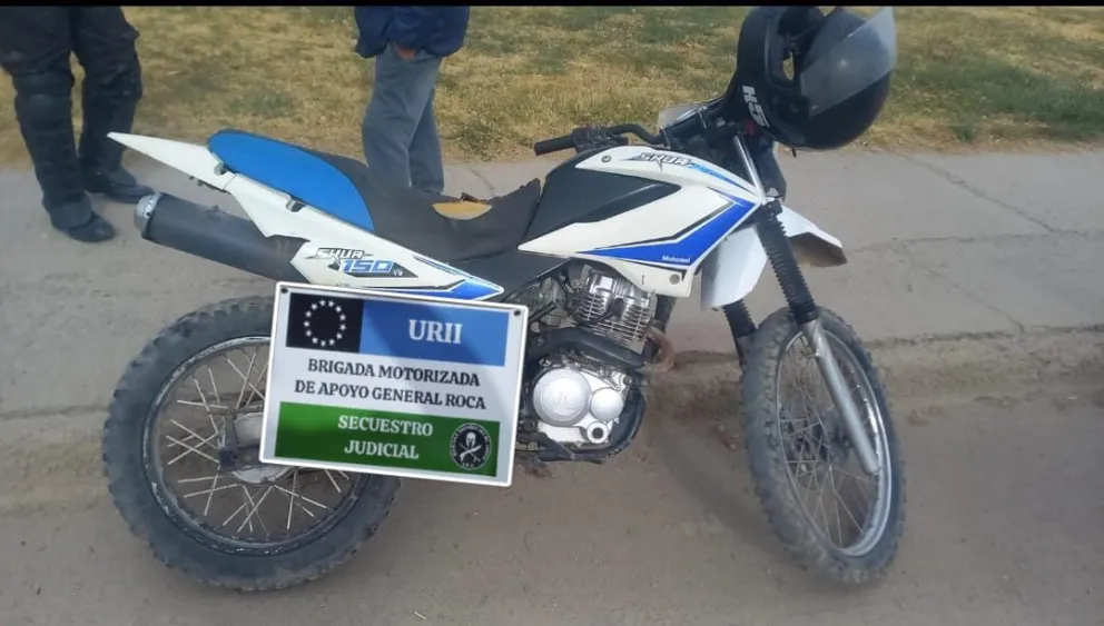 Recuperan moto que había sido robada hace más de un año