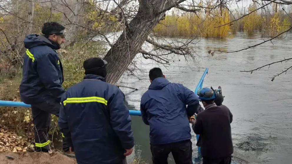 Finalizaron la obra que asegura la prestación de agua en Paso Córdoba