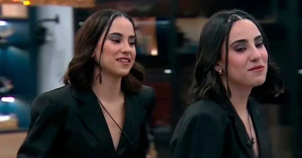 El regreso de Lucía a Gran Hermano junto a su gemela: qué desafío le dejaron a los participantes