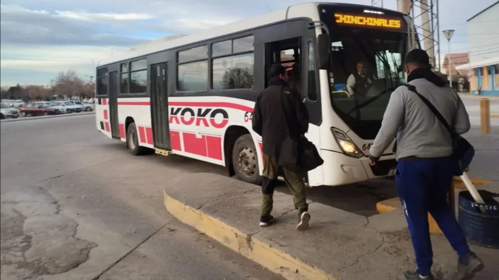 Se reactivó el servicio de transporte de pasajeros Chichinales-Villa Regina