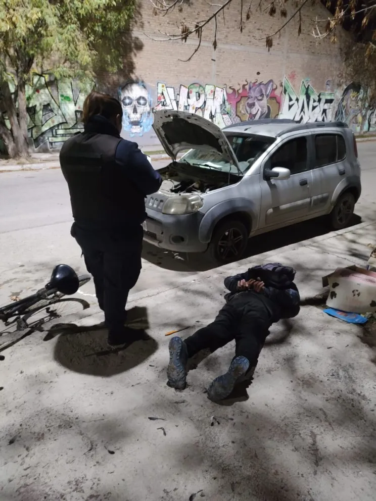 Otro ladrón de baterías fue detenido por efectivos de la Comisaría Tercera