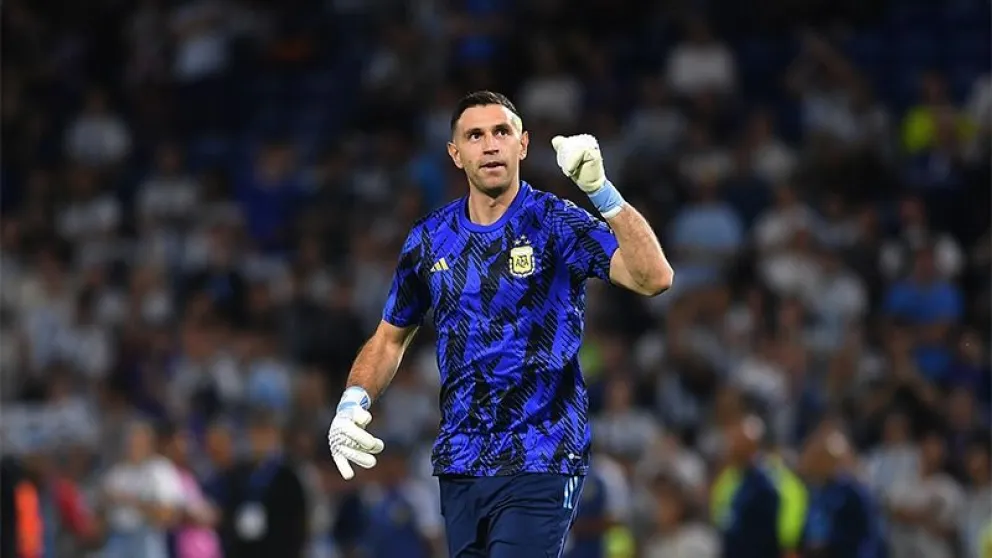 El deseo de Emiliano 'Dibu' Martínez de representar a Argentina en los Juegos Olímpicos