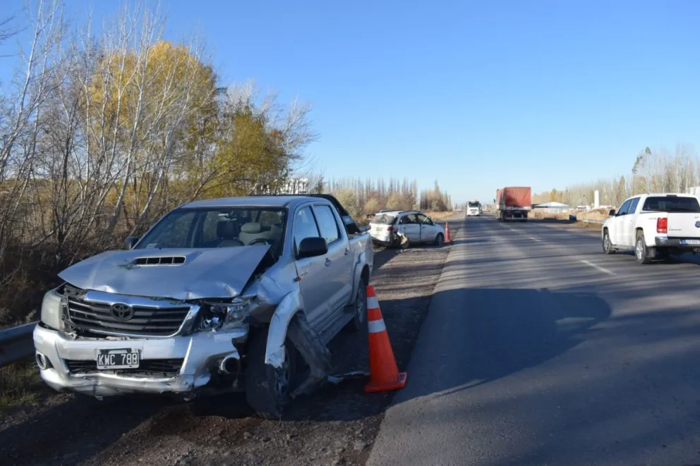 Grave accidente en Ruta 22: una menor tuvo que ser trasladada a Roca