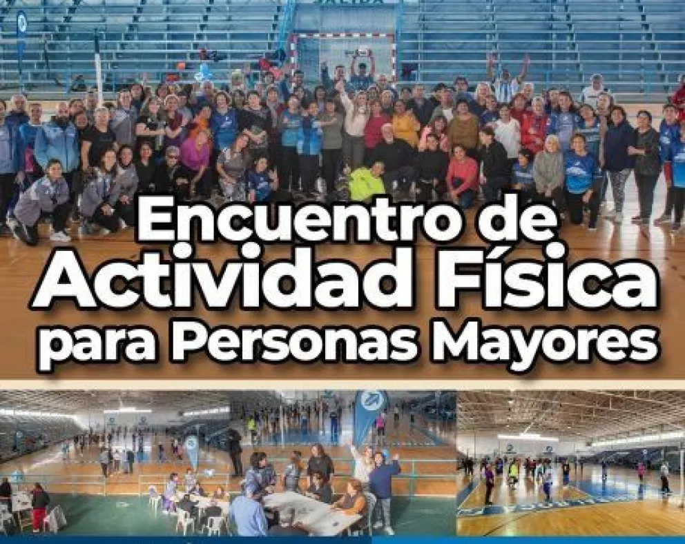Gran encuentro de actividad física para personas mayores