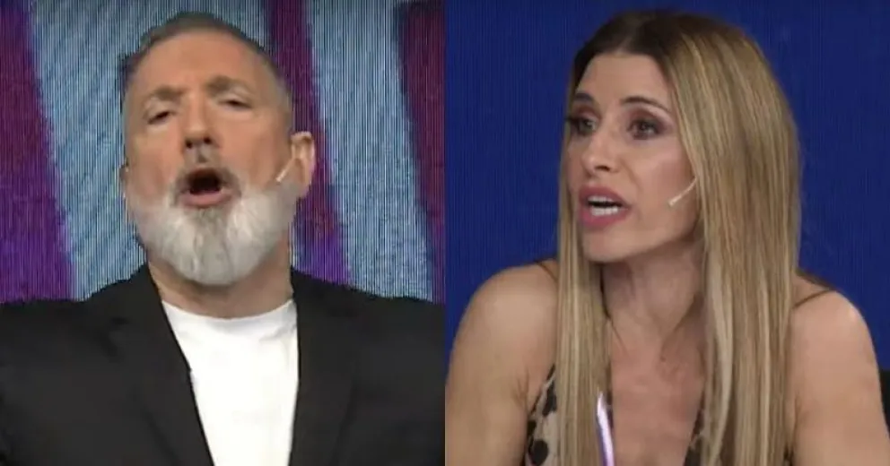 El tenso enfrentamiento entre Mariana Brey y Pablo Duggan en vivo