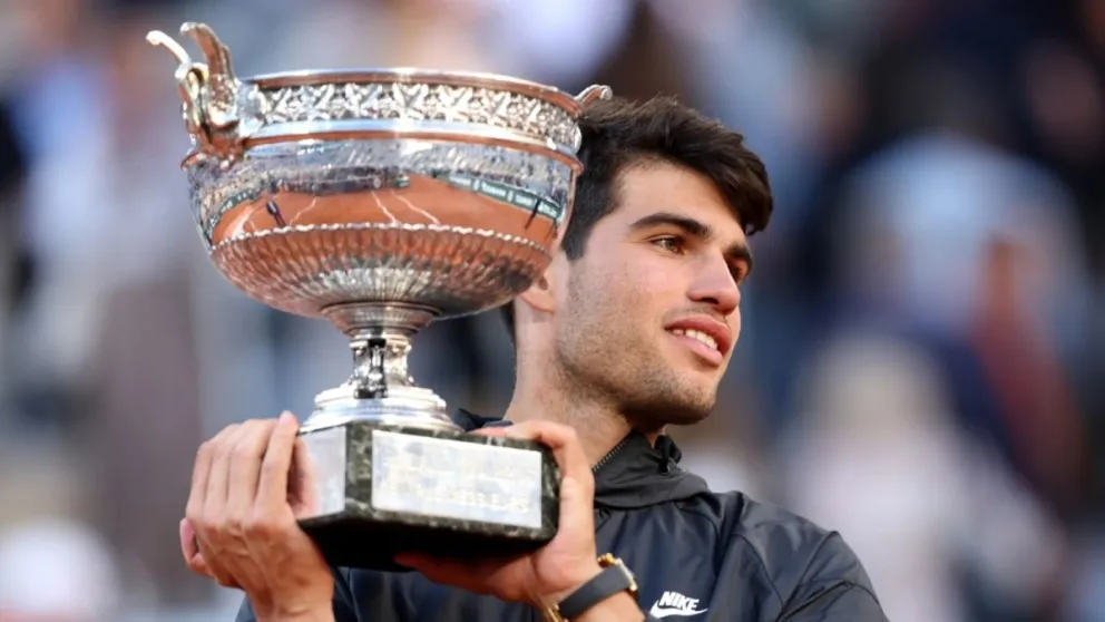 Carlos Alcaraz, el campeón del Roland Garros