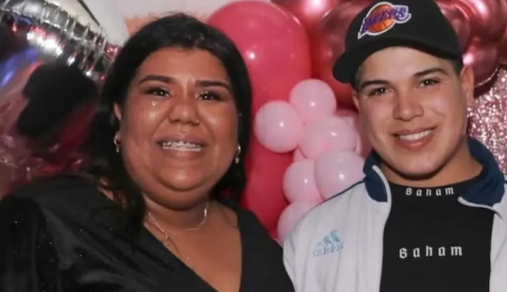 Intenso entrenamiento de Thiago Medina a su hermana integrante de Cuestión de Peso