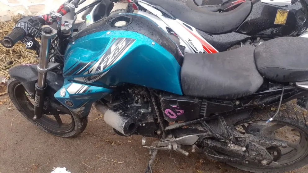Recuperan una moto de alta gama tras una persecución