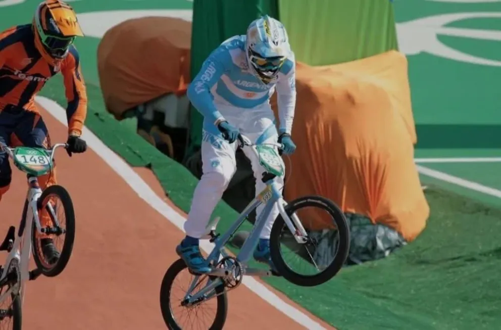 Gran logro en BMX Racing para París 2024: Argentina logró una plaza para los Juegos Olímpicos