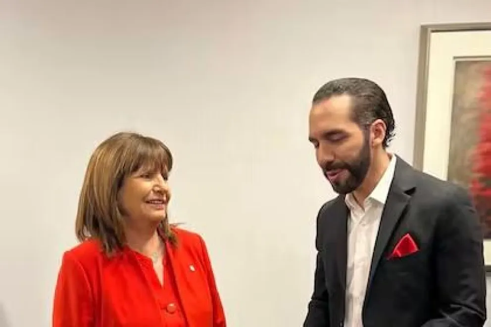 Patricia Bullrich se reúne con Nayib Bukele: visitará los CECOT