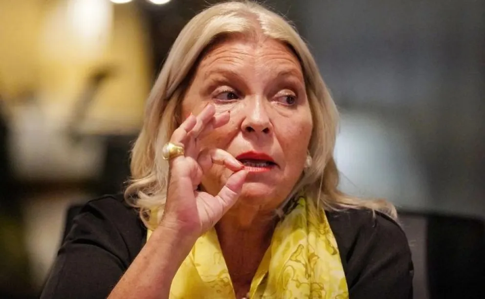 Carrió respaldó a Pettovello: "Si la tocan, me tocan a mí"