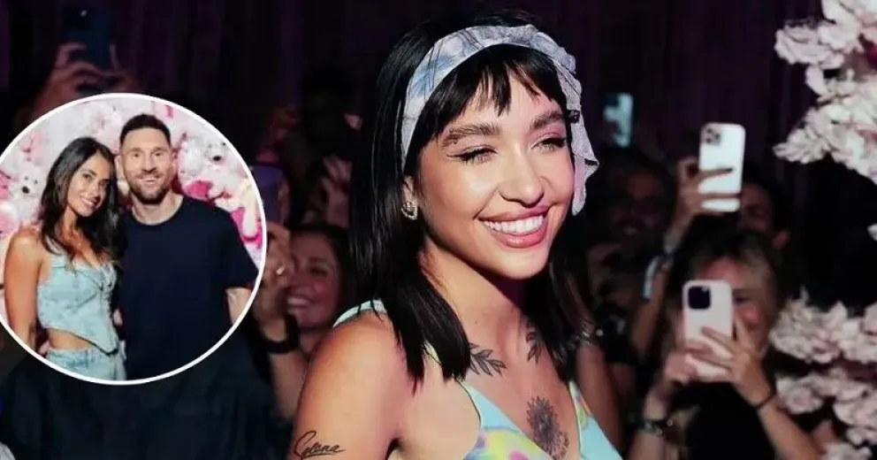 El gesto de Lionel Messi: María Becerra reveló la particular actitud que tuvo el astro en la Bresh