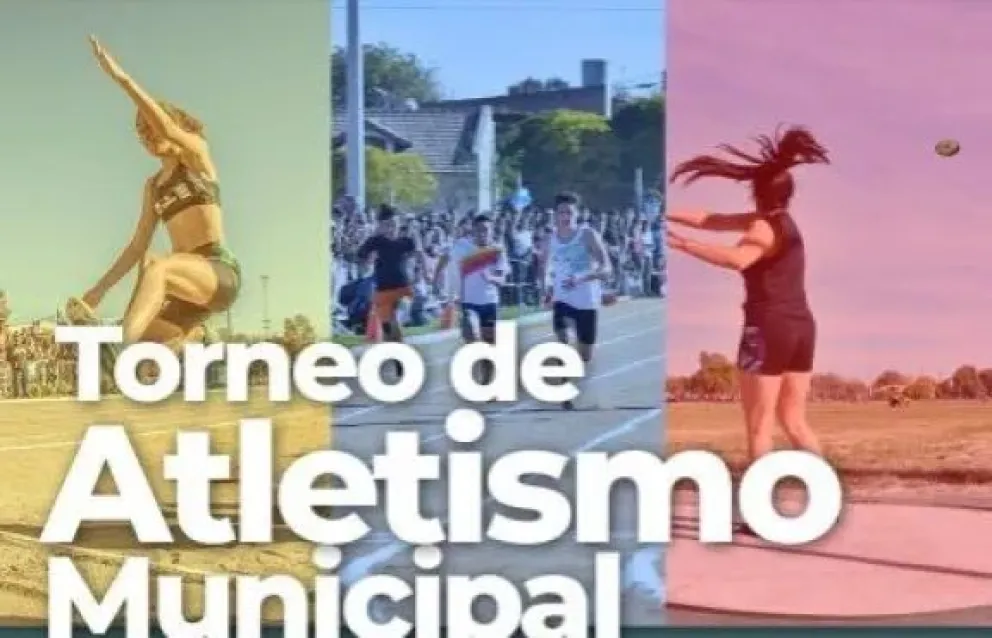 Última semana para inscribirse al Torneo municipal de Atletismo en Roca