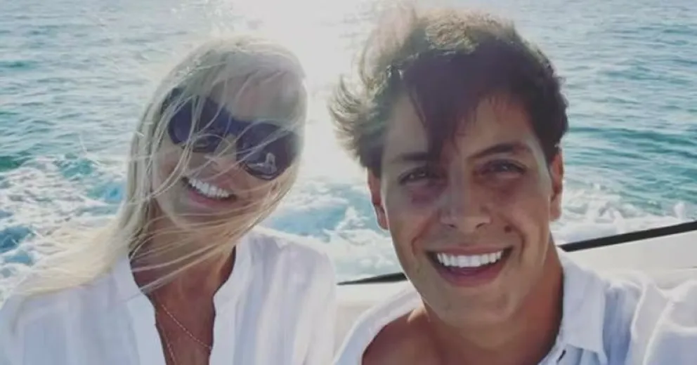 Exclusivas imágenes del lujoso viaje a Italia de Máximo Menem y Cecilia Bolocco