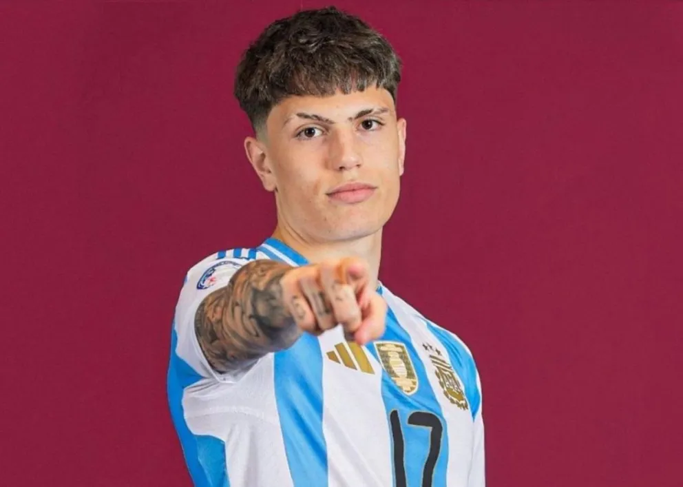 El emotivo posteo del padre de Garnacho previo a la Copa América