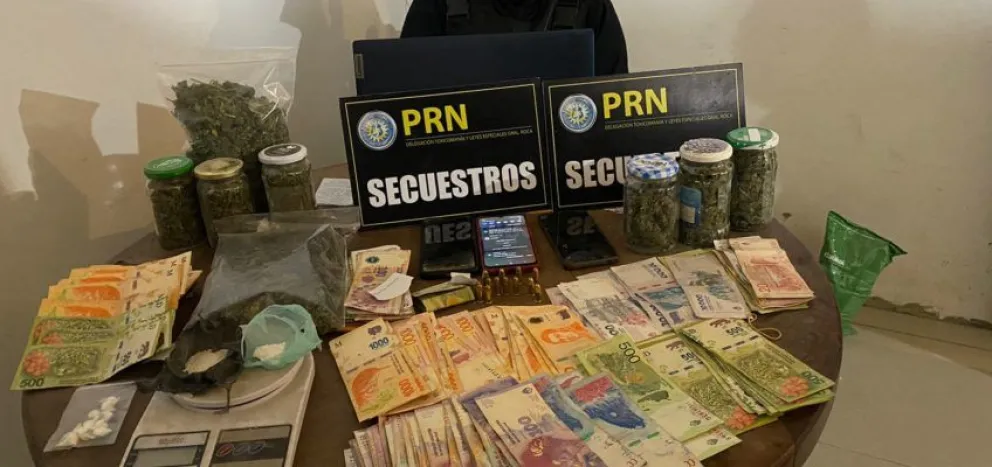 Desarticulan un "kiosquito” de drogas en el barrio Fiske Menuco