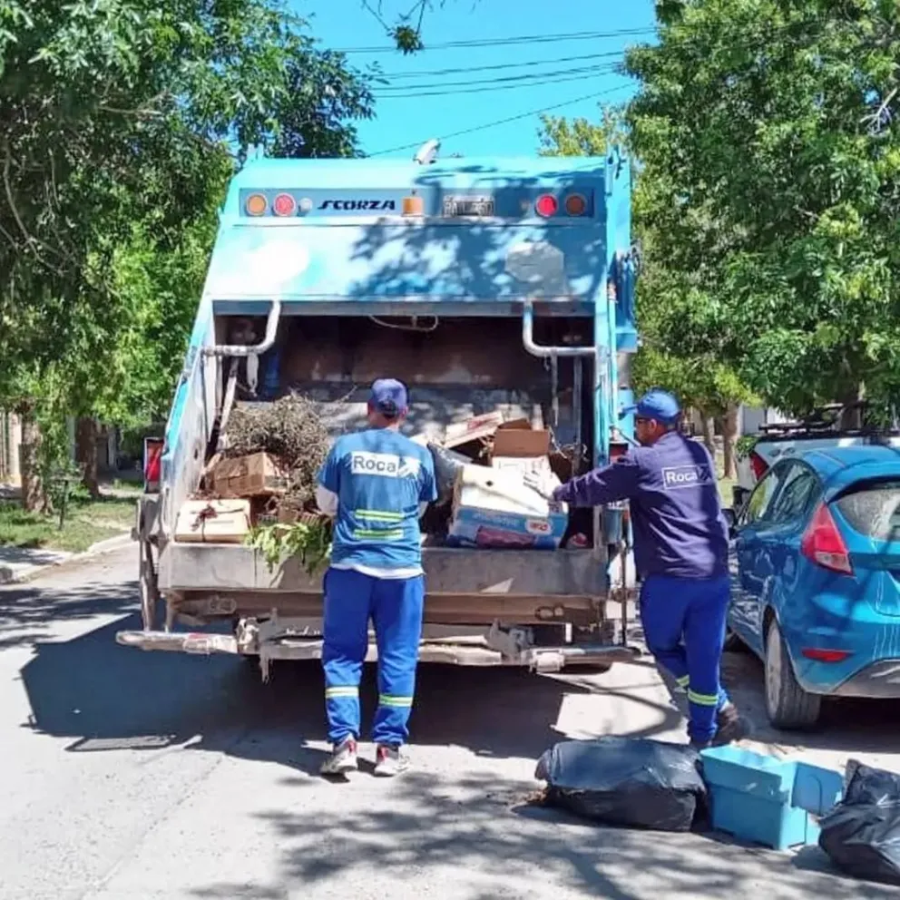 Modificaron los servicios de recolección de residuos en Roca