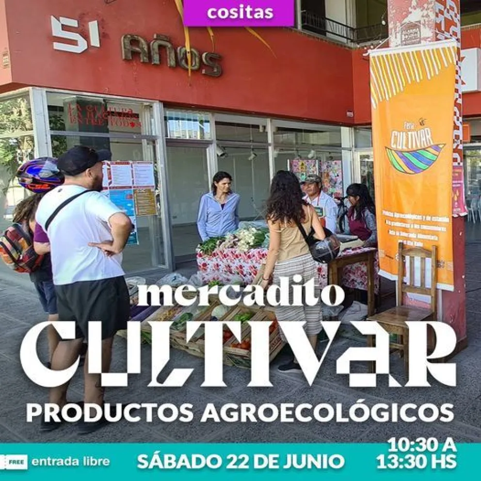 Mercadito Cultivar en Roca: un encuentro único con productores locales 