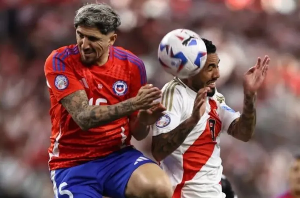 Perú y Chile igualaron 0 a 0 en su debut en la Copa América
