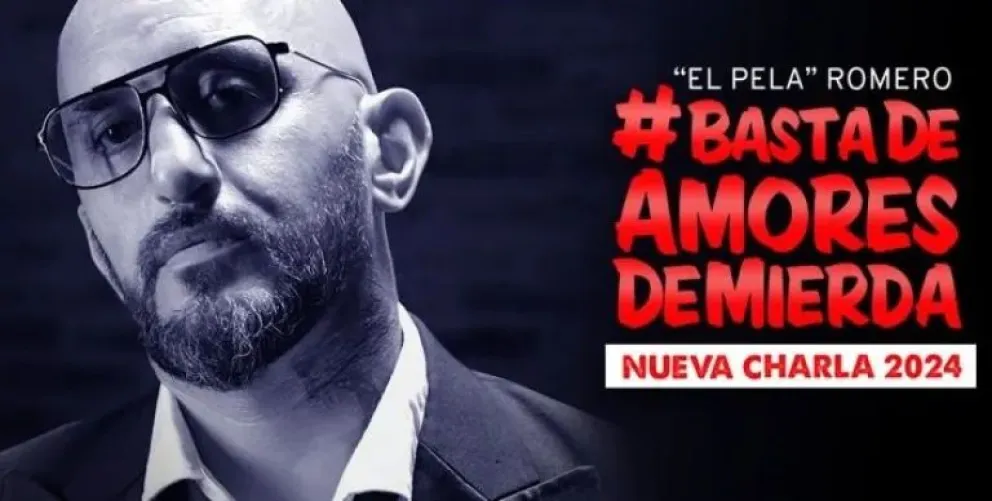 ¿Todavía no tenés tu entrada?: “El Pela” Romero se presentará en Roca con una charla imperdible